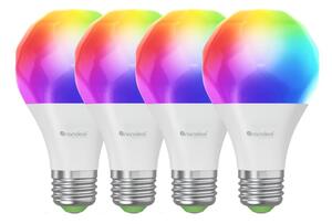 Nanoleaf N7501B02-4A60E-SADA 4x LED RGBW Stm. žiarovka A19 E27/9W/230V 2700-6500K