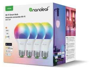 Nanoleaf N7501B02-4A60E-SADA 4x LED RGBW Stm. žiarovka A19 E27/9W/230V 2700-6500K