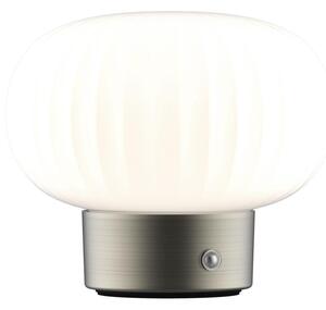 LED Stmievateľná dotyková stolná lampa LATTE LED/1,8W/5V USB 2000 mAh chróm/biela