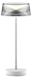 LED Stmievateľná stolná lampa CASABLANCA LED/3,4W/5V USB 3600 mAh IP44 biela