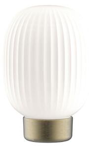 LED Stmievateľná dotyková stolná lampa LATTE LED/1,8W/5V USB 2000 mAh zlatá/biela