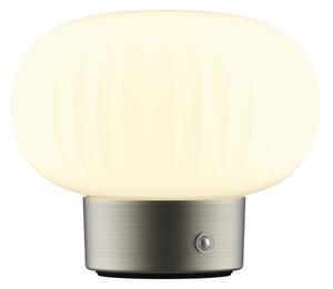 LED Stmievateľná dotyková stolná lampa LATTE LED/1,8W/5V USB 2000 mAh chróm/biela