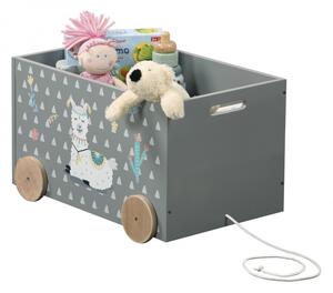 Detský vozik na hračky Lama