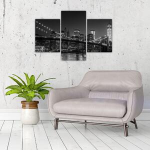 Obraz Brooklyn mosta v New Yorku (90x60 cm)