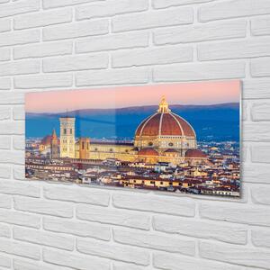 Sklenený obraz Taliansko katedrála panoráma v noci 140x70 cm 4 Prívesky