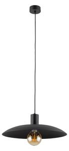 Luster na lanku ASTRA 1xE27/15W/230V pr. 41 cm čierna