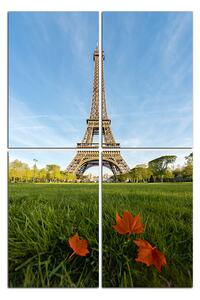 Obraz na plátne - Ráno v Paríži - obdĺžnik 736C (90x60 cm)