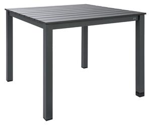 LIVARNO home Hliníkový záhradný stôl Valencia, 90 x 90 cm, sivá (100343255)