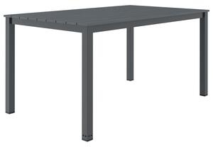 LIVARNO home Hliníkový zahradný stôl Valencia, 150 x 90 cm, sivá (100343303)