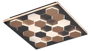 STROPNÉ LED SVIETIDLO, 55/55/7,5 cm Cinque - Interiérové svietidlá