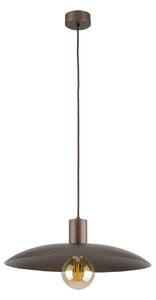 Luster na lanku ASTRA 1xE27/15W/230V pr. 41 cm hnedá