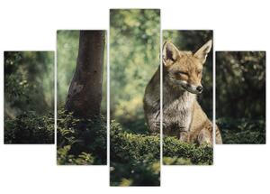 Obraz líšky (150x105 cm)