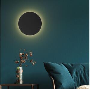 Nástenné svietidlo LUNA 4xG9/8W/230V pr. 40 cm čierna