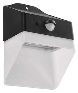 LED Solárne nástenné svietidlo so senzorom LUMI LED/3,7W IP65 čierna