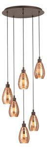 Eglo 39508 - Luster na lanku SIRACUSA 6xE27/60W/230V