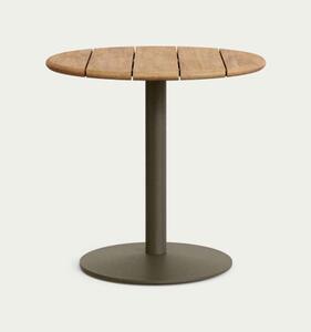 ESILDA WOOD bistro stôl Kruh 75 x 80 x 80