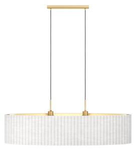Eglo 39764 - Luster na lanku TAMARESCO 2xE27/40W/230V biela
