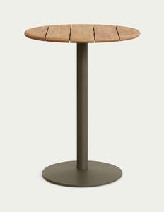 ESILDA WOOD bistro stôl Kruh 99 x 80 x 80