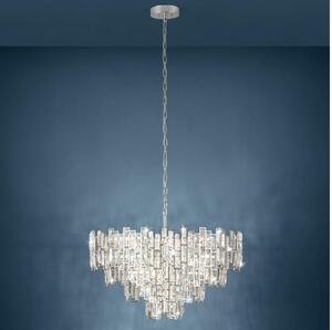 Eglo 39627 - Luster na reťazi CALMEILLES 10xE14/25W/230V priemer 78 cm