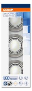 Osram - SADA 3x LED Podhľadové svietidlo 3xGU10/3W/230V