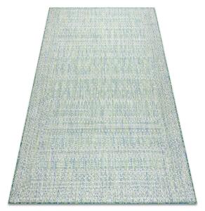 Koberec SISAL SION 22184 Diamanty zeleno / modrý