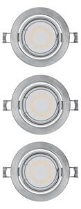 Osram - SADA 3x LED Podhľadové svietidlo 3xGU10/3W/230V