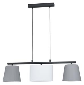 Eglo 55207 - Luster na lanku ALMEIDA 3xE14/25W/230V šedá