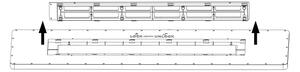 Top Light - LED Stm. prisadený panel REVIT LED/70W/230V 3000-6500K biela + DO