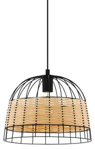 Eglo 55709 - Luster na lanku ANWICK 1xE27/40W/230V ratan