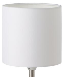 Eglo 54744 - Stolná lampa ANADIA 1xE14/40W/230V biela/matný chróm