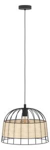 Eglo 55709 - Luster na lanku ANWICK 1xE27/40W/230V ratan