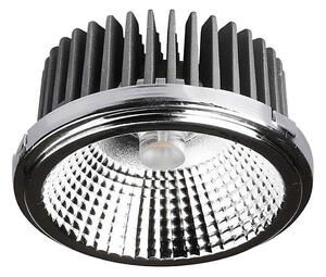 LED Podhľadové bodové svietidlo LED/20W/230V 6400K pr. 11 cm lesklý chróm
