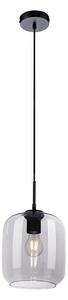 Paul Neuhaus 2002-25 - Luster na lanku SHITAKE 1xE27/10W/230V pr. 20 cm dymová