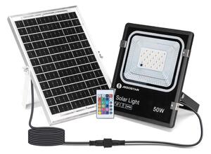 Aigostar - LED RGB Stmievateľný solárny reflektor LED/50W/3,2V IP66 + DO
