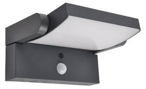 Brilagi -LED Solárne nástenné svietidlo so senzorom ANKLE LED/10W/3,7V 4000K IP65