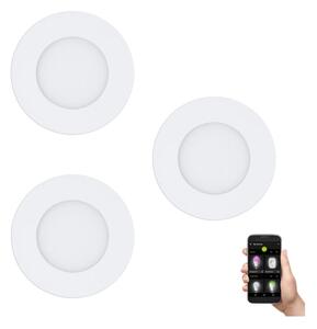 Eglo 31741 - SADA 3xLED Stmievateľné svietidlo FUEVA-Z LED/2,8W/230V IP44 biela