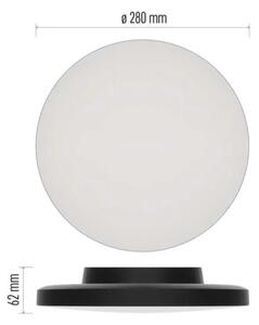 LED Kúpeľňové stropné svietidlo LED/15W/230V 3000/4000/5700K IP55 čierna
