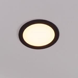 Eglo 31744 - LED stmievateľné kúpeľňové svietidlo FUEVA-Z 10,5W/230V IP44 čierne