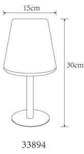 Globo 33894 - LED RGB Solárna dotyková stolná lampa LED/0,1W/3V IP44