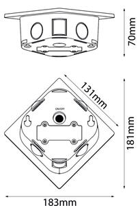 Globo 36494 - LED Solárne svietidlo LED/0,5W/3,2V IP54