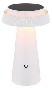 Globo 36624W - LED Stmievateľná solárna dotyková lampa LED/4W/3,7W IP54 biela
