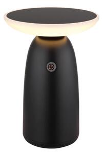 Globo 36625S - LED Stmievateľná solárna dotyková lampa LED/10W/3,7V IP54 čierna