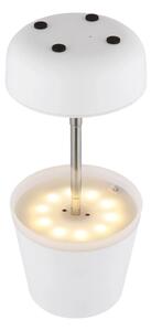 Globo 36638W - LED Solárna lampa 10xLED/0,06W/3V IP44 biela