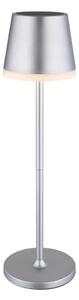 Globo 36637SM - LED Solárne svietidlo LED/0,6W/3V 3000K IP44 matný chróm