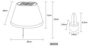 Globo 36000 - LED Solárne tienidlo na fľašu 10xLED/1,5W/3V IP44
