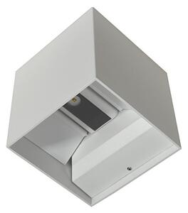 LED Vonkajšie nástenné svietidlo KREON 2xLED/3W/230V IP54 4000K biela