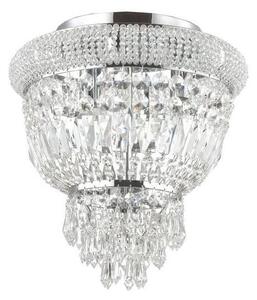 Ideal Lux - Krištáľové stropné svietidlo DUBAI 3xE14/28W/230V pr. 32 cm chróm