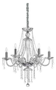 Ideal Lux - Krištáľový luster na reťazi AMADEUS 6xE14/40W/230V pr. 67 cm číra