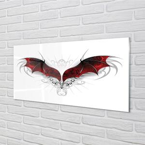 Nástenný panel  drakom krídla 100x50 cm