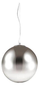Ideal Lux - Luster na lanku MAPA 1xE27/42W/230V pr. 40 cm šedá/dymová